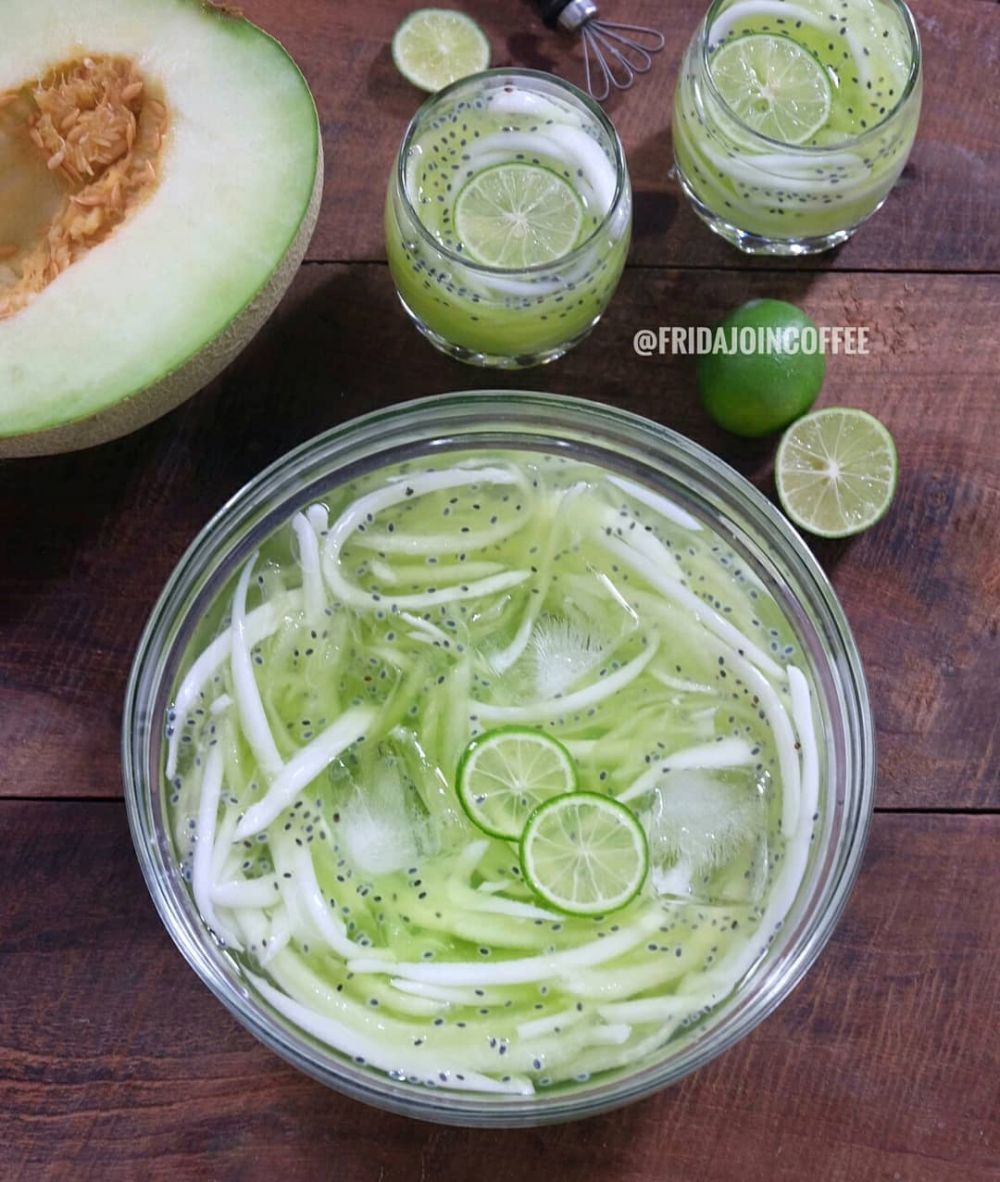 8 Resep minuman dari melon, segar dan cocok untuk berbuka puasa