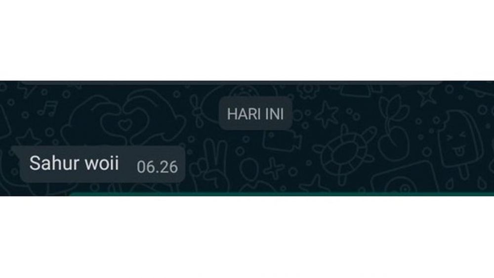 12 Chat bangunin sahur ini absurdnya bikin gagal paham