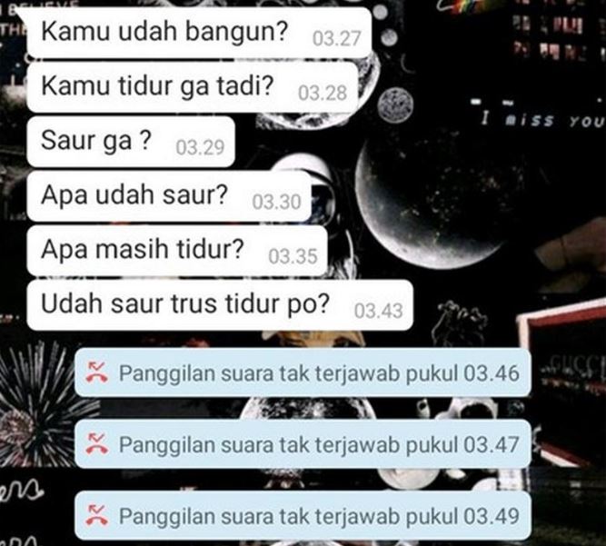 12 Chat bangunin sahur ini absurdnya bikin gagal paham