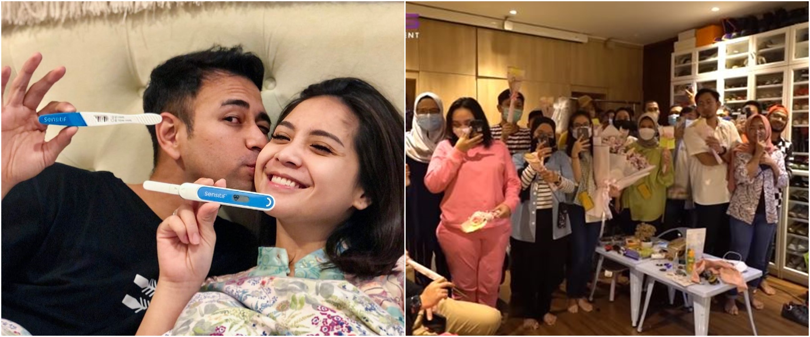 Nagita hamil, Raffi Ahmad protektif jaga kesehatan janin sang istri 
