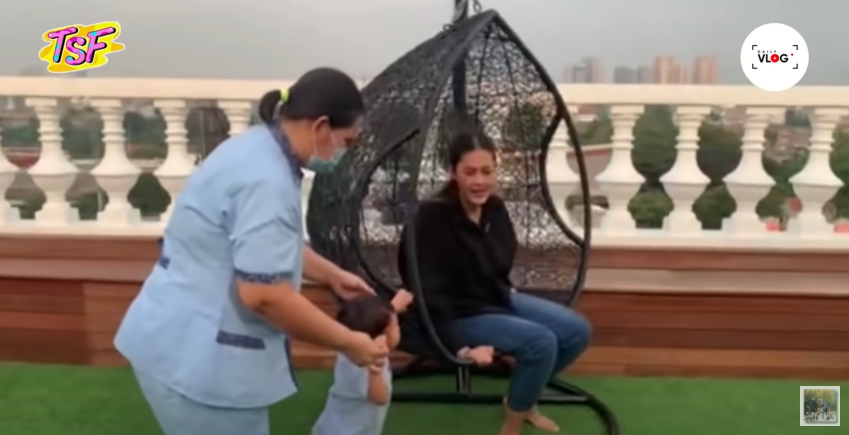 8 Penampakan rooftop rumah Zaskia Sungkar, bak hotel berbintang