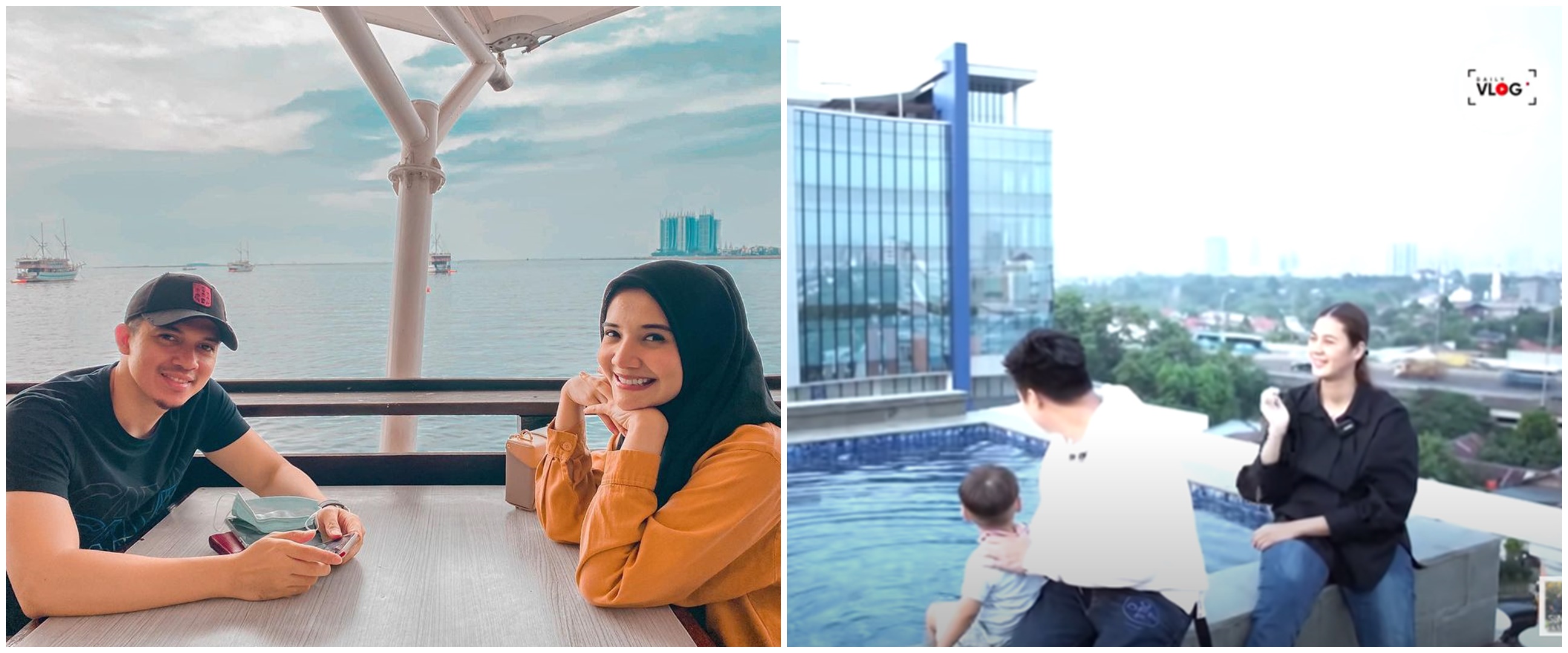 8 Penampakan rooftop rumah Zaskia Sungkar, bak hotel berbintang
