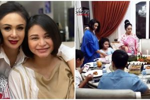10 Momen Yuni Shara bersaudara buka puasa, menu takjilnya gorengan