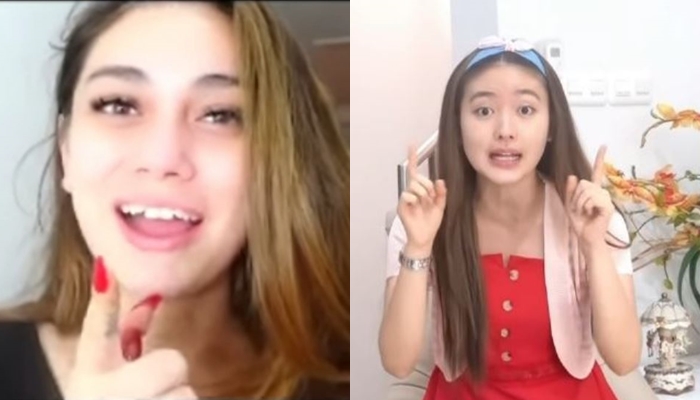 7 Beda potret Celine Evangelista dan Natasha Wilona saat tanpa makeup