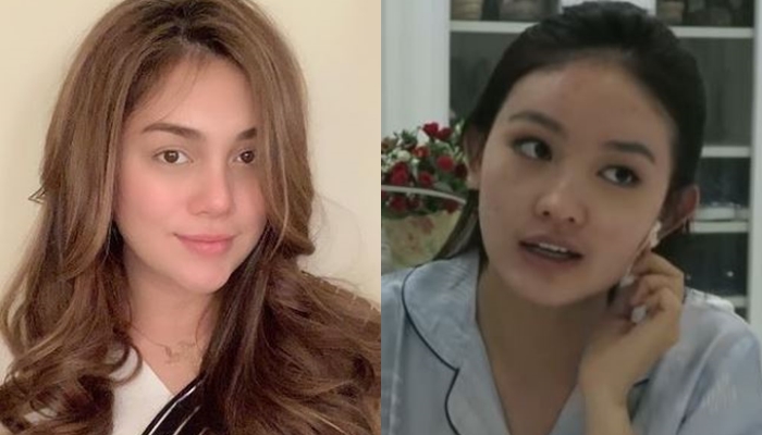 7 Beda potret Celine Evangelista dan Natasha Wilona saat tanpa makeup