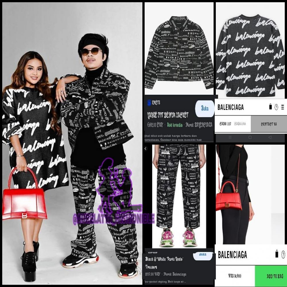 Taksiran harga 6 item couple Atta Halilintar dan Aurel Hermansyah