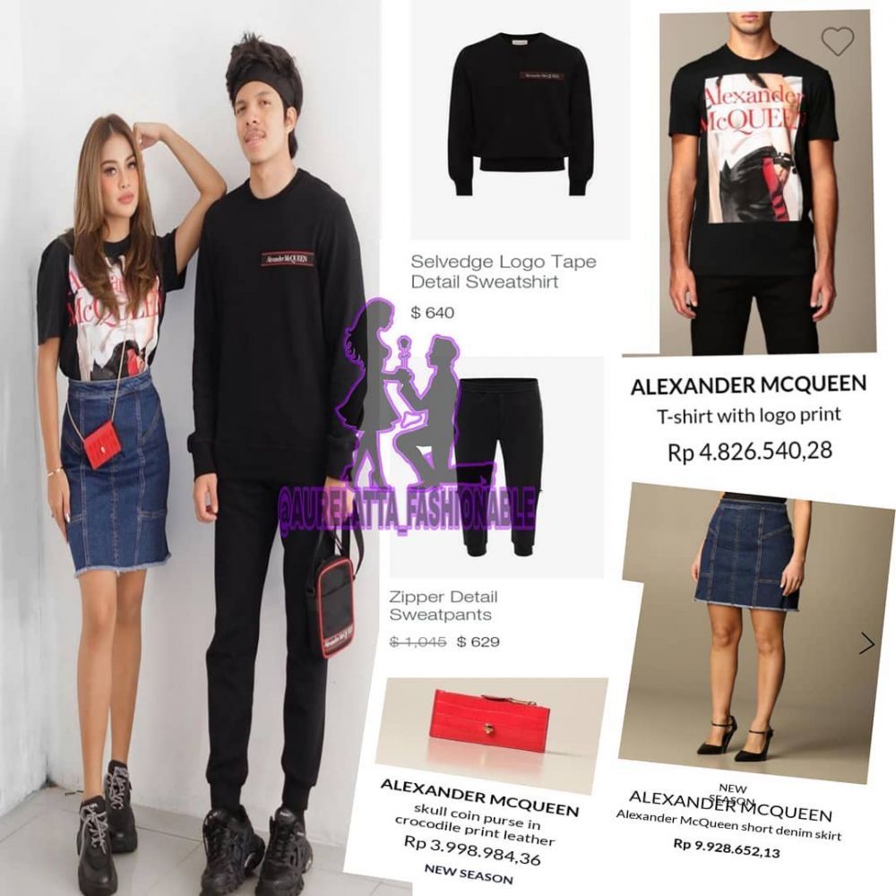 Taksiran harga 6 item couple Atta Halilintar dan Aurel Hermansyah