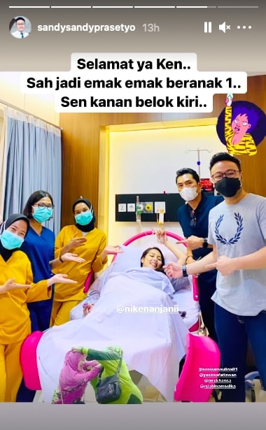 Jadi ibu, ini 7 potret Niken Anjani dari hamil hingga melahirkan