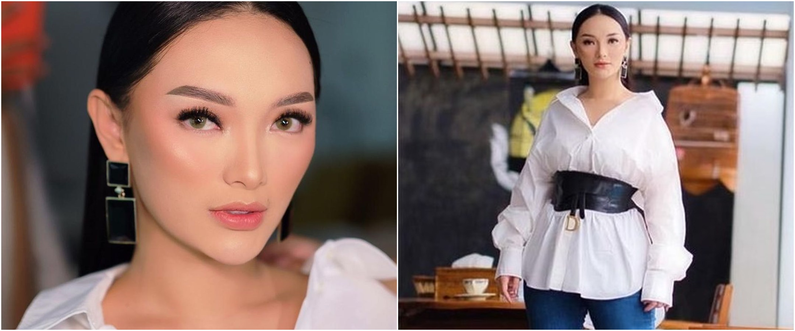 8 Potret terbaru Zaskia Gotik usai melahirkan, berat badan turun 7 kg