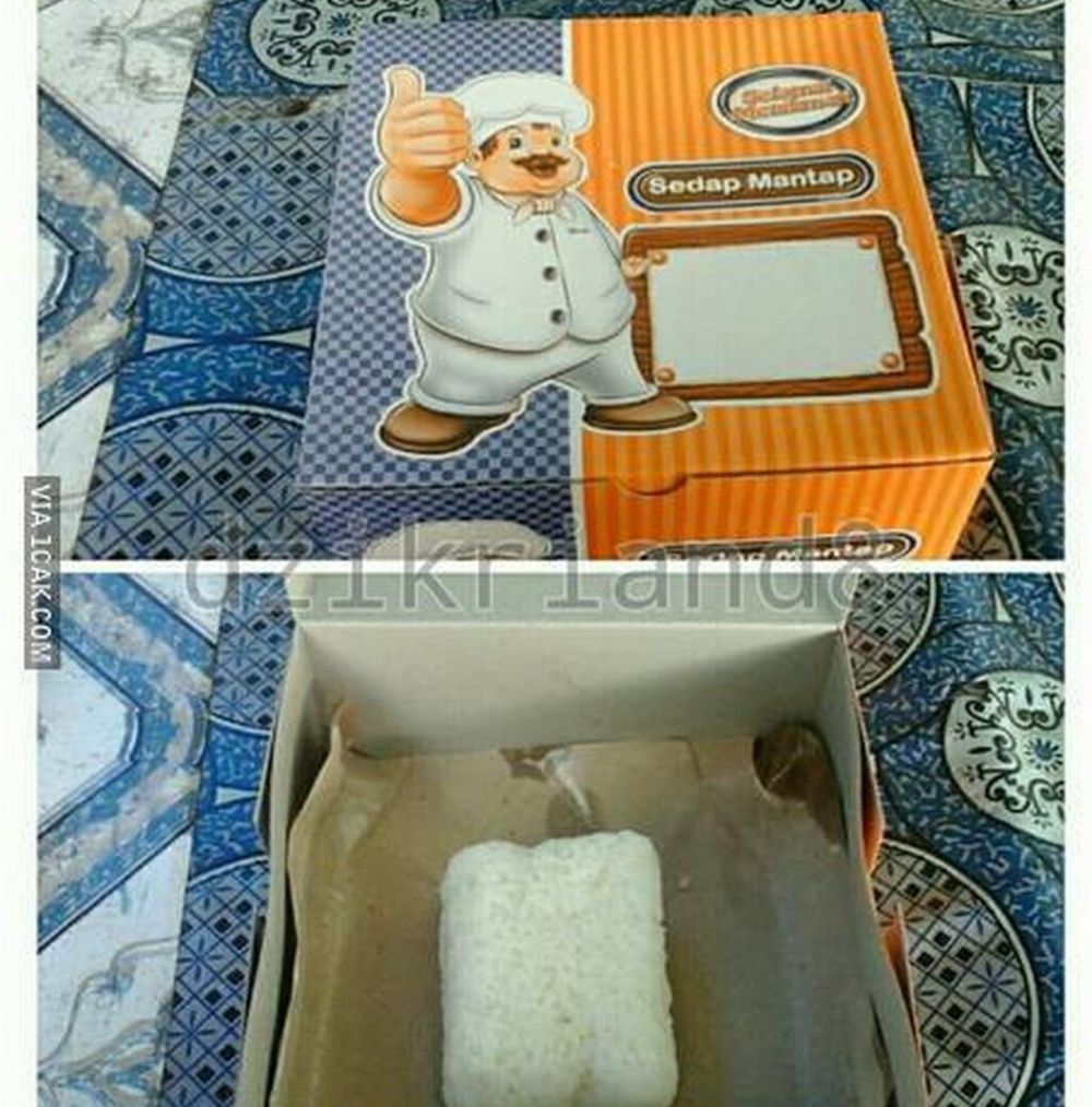 10 Potret lucu isi nasi kotak ini sungguh di luar dugaan