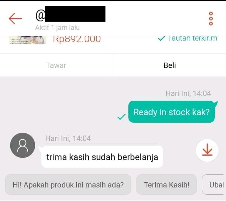 10 Chat lucu penjual dan pembeli pakai bahasa Inggris, bikin confused