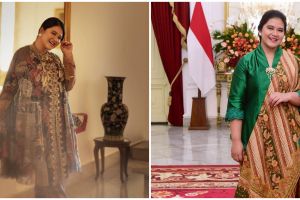 Tampil anggun, ini 6 momen Kahiyang dikukuhkan jadi ibu asuh taruna