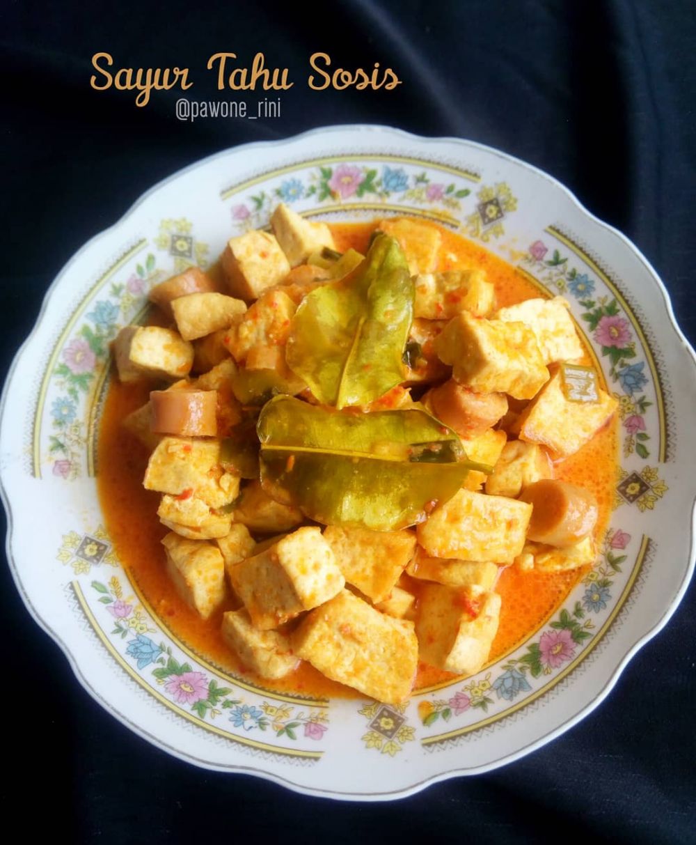 Resep buka puasa berbahan tahu © Instagram Resep buka puasa berbahan tahu © Instagram