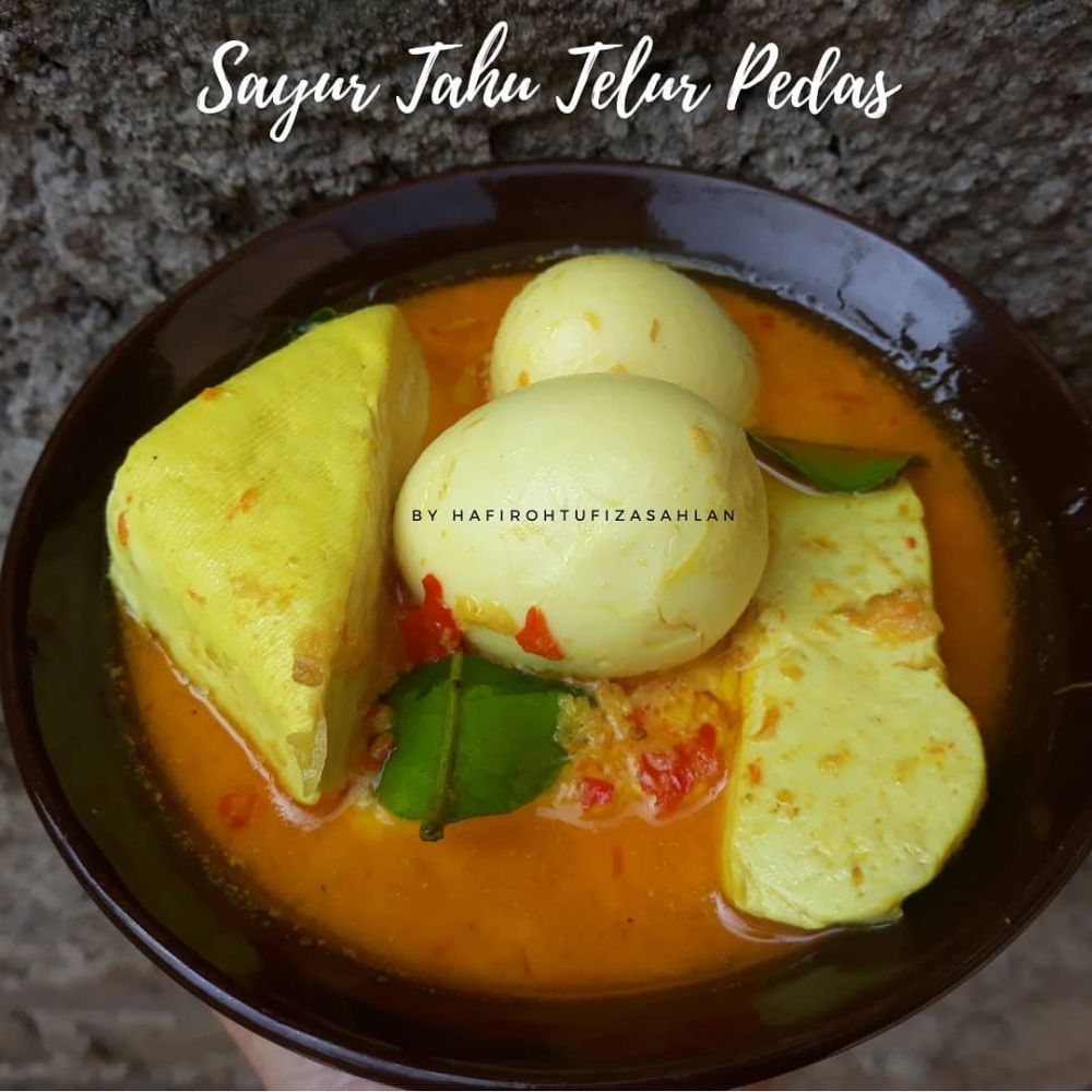 Resep buka puasa berbahan tahu © Instagram Resep buka puasa berbahan tahu © Instagram