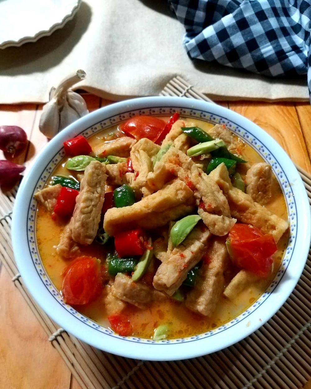 Resep buka puasa berbahan tahu © Instagram Resep buka puasa berbahan tahu © Instagram