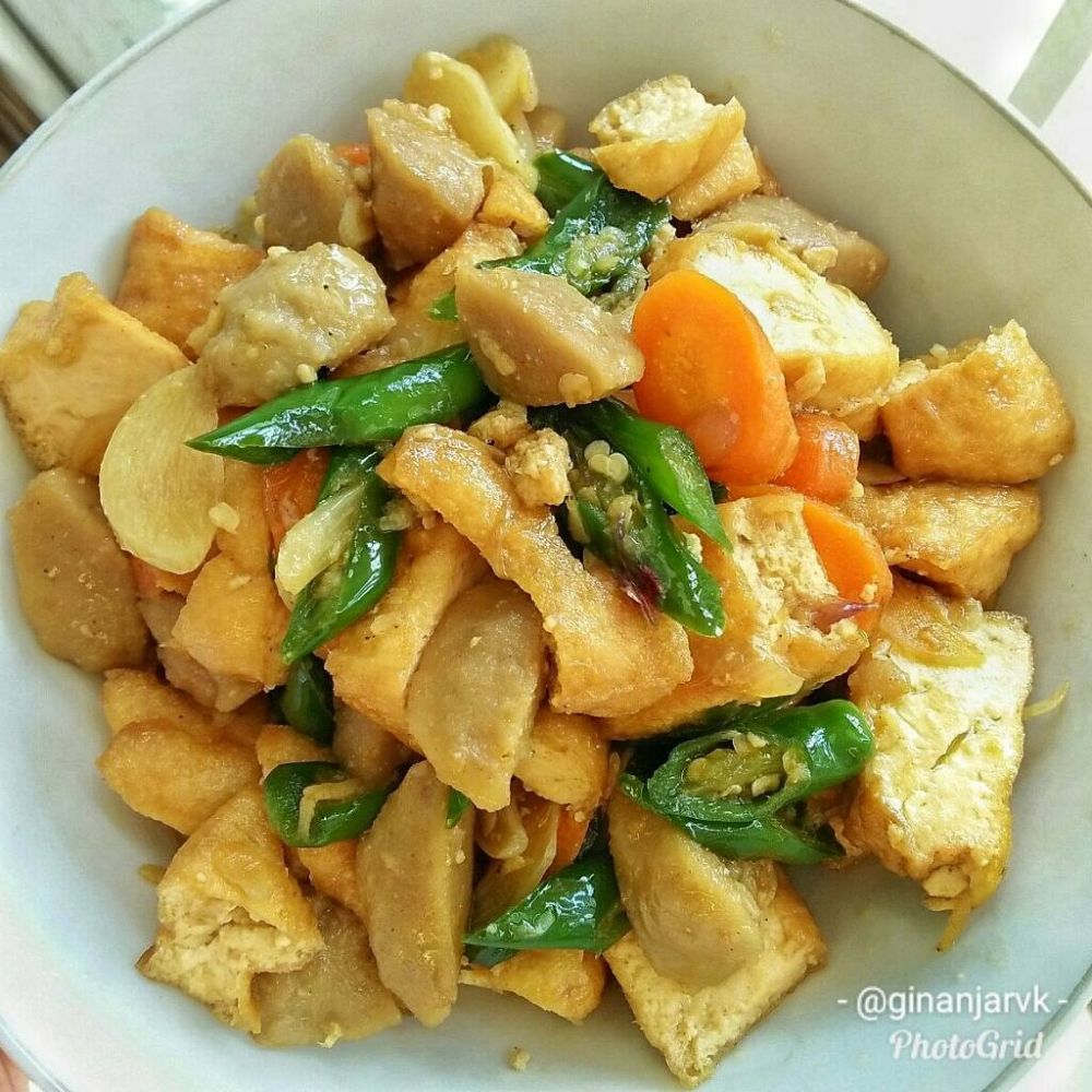 Resep buka puasa berbahan tahu © Instagram Resep buka puasa berbahan tahu © Instagram