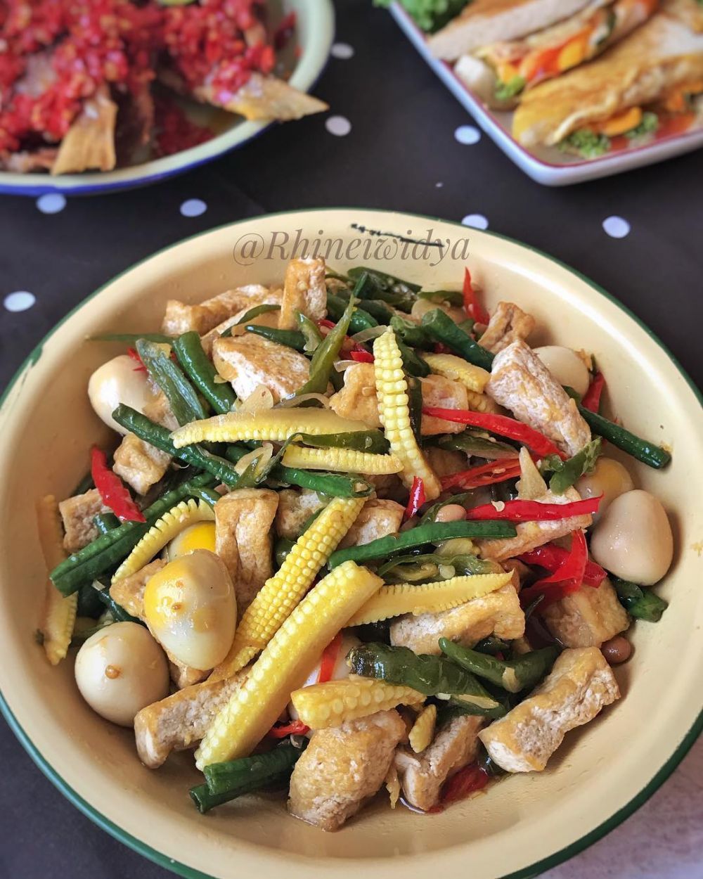 Resep buka puasa berbahan tahu © Instagram Resep buka puasa berbahan tahu © Instagram