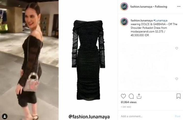 Taksiran harga 7 outfit kondangan Luna Maya, ada capai Rp 48 juta
