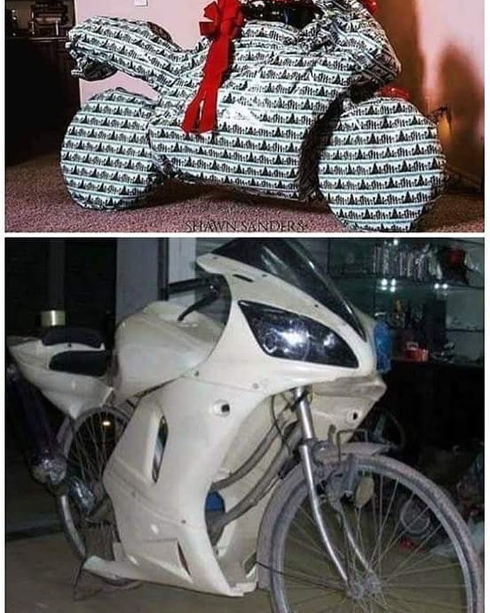 20 Potret apes orang dapat hadiah, ada yang isi batu bata