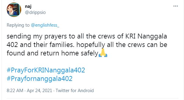 8 Cuitan haru warganet untuk KRI Nanggala-402, berharap semua selamat