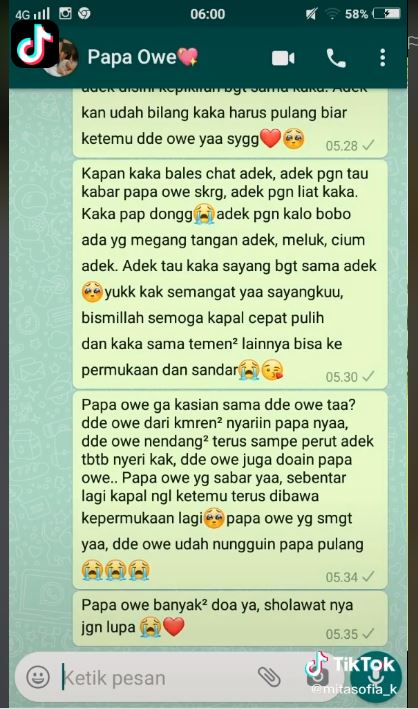 Curhatan istri kru kapal selam KRI Nanggala-402 ini bikin terenyuh