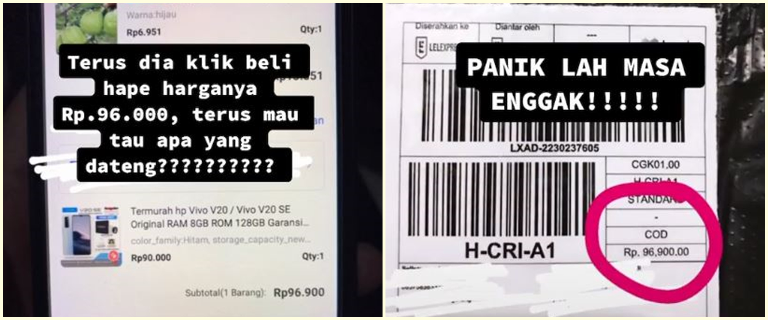 Tergiur harga ponsel Rp 90 ribu, barang yang datang bikin tepuk jidat
