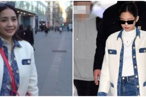 Potret Nagita Slavina kembaran baju dengan 4 artis Korea