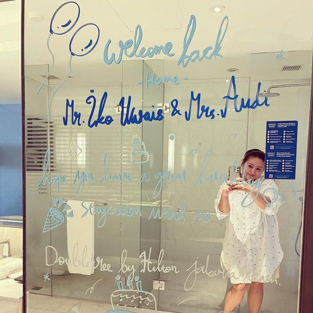 10 Momen Audy Item rayakan ulang tahun ke-38, seru bareng keluarga