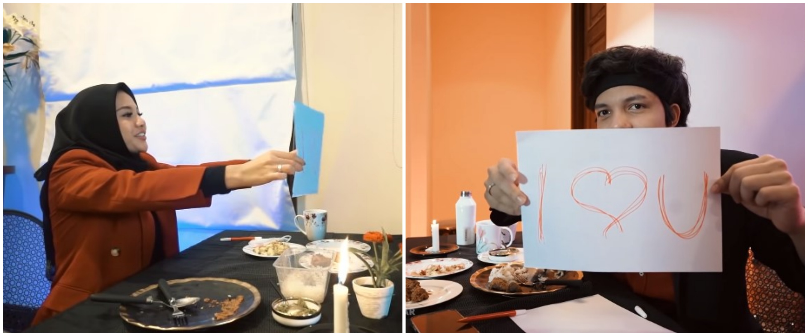 10 Momen dinner romantis Atta dan Aurel, suap-suapan dari jauh