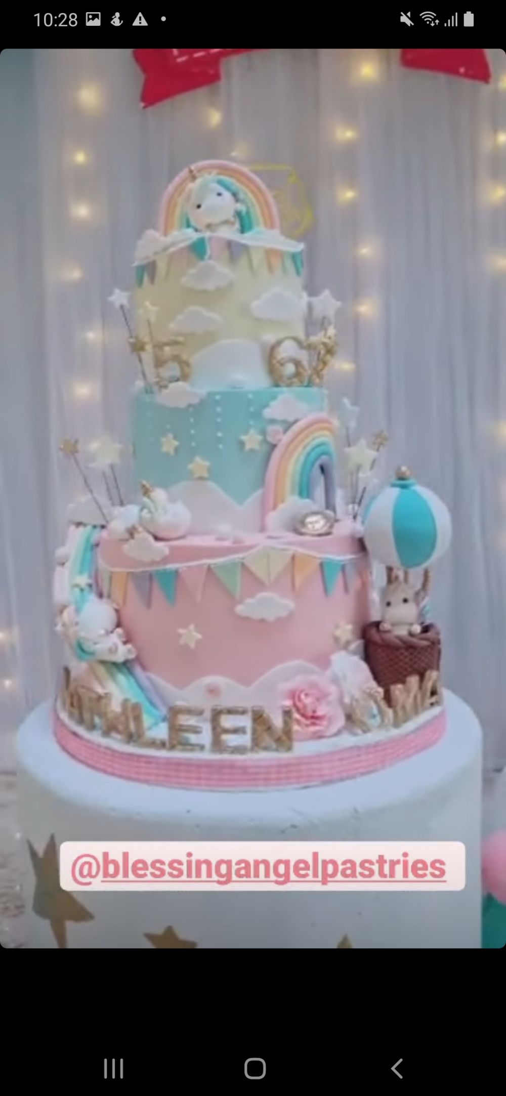 8 Momen ultah Kathleen anak Maya Septha ke-5, meriah meski tanpa tamu