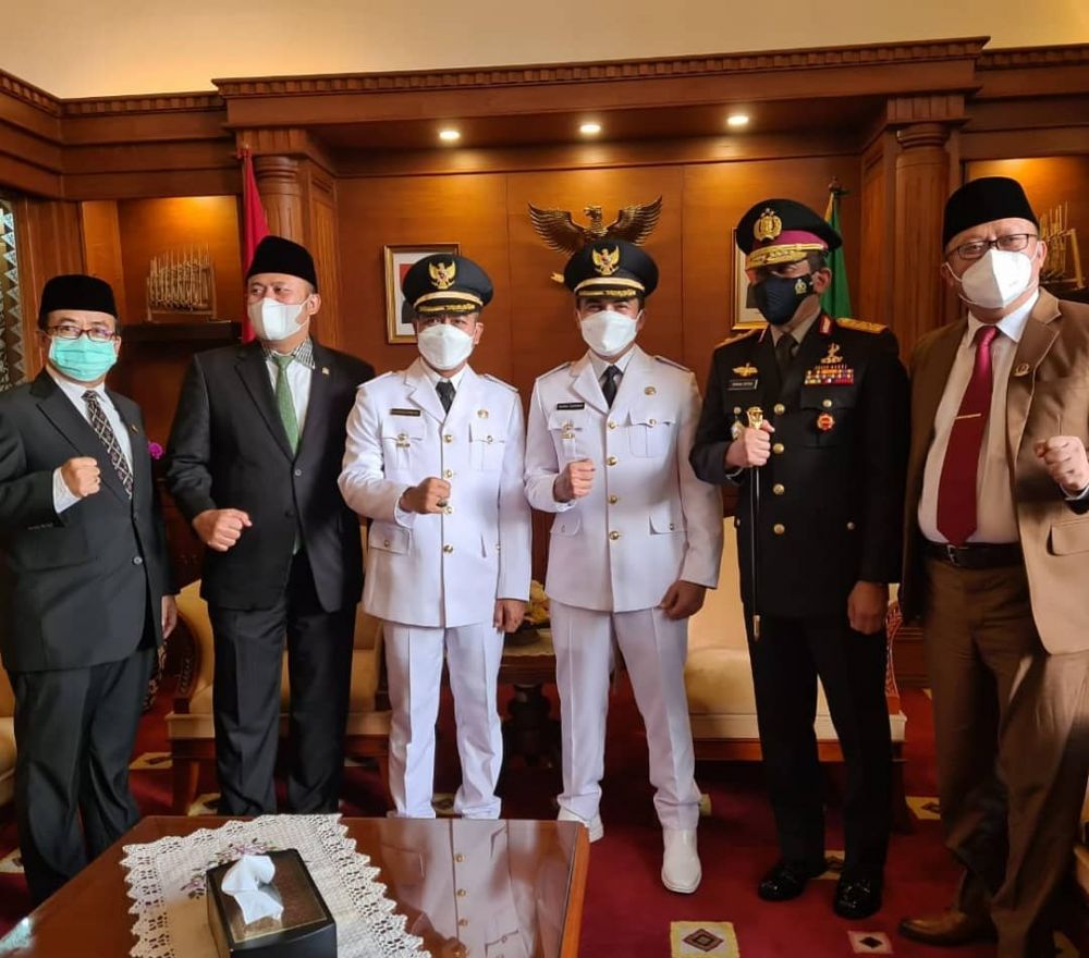 8 Momen pelantikan Sahrul Gunawan jadi Wakil Bupati Bandung
