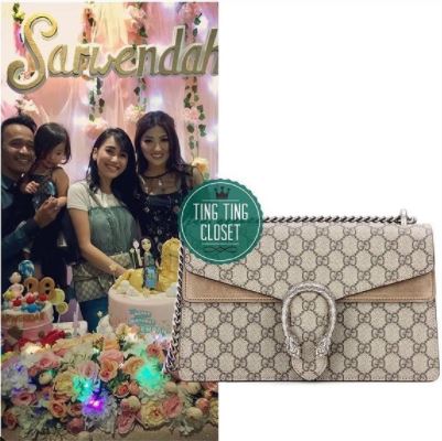 Harga 7 fashion item Ayu Ting Ting saat kondangan, tasnya Rp 176 juta
