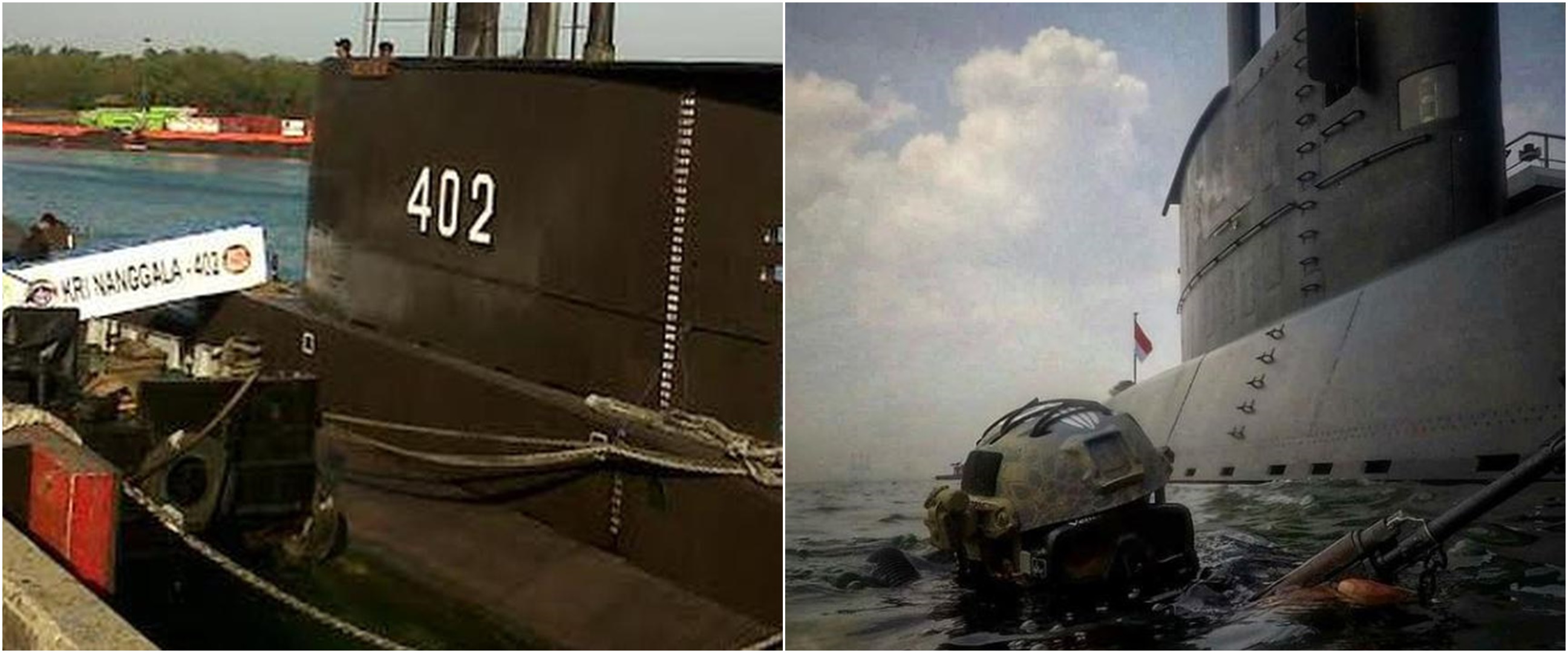 Evakuasi terus berlanjut, torpedo KRI Nanggala-402 ditemukan