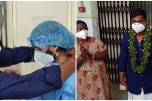 Wanita ini menikah menggunakan APD lengkap, alasannya bikin terenyuh