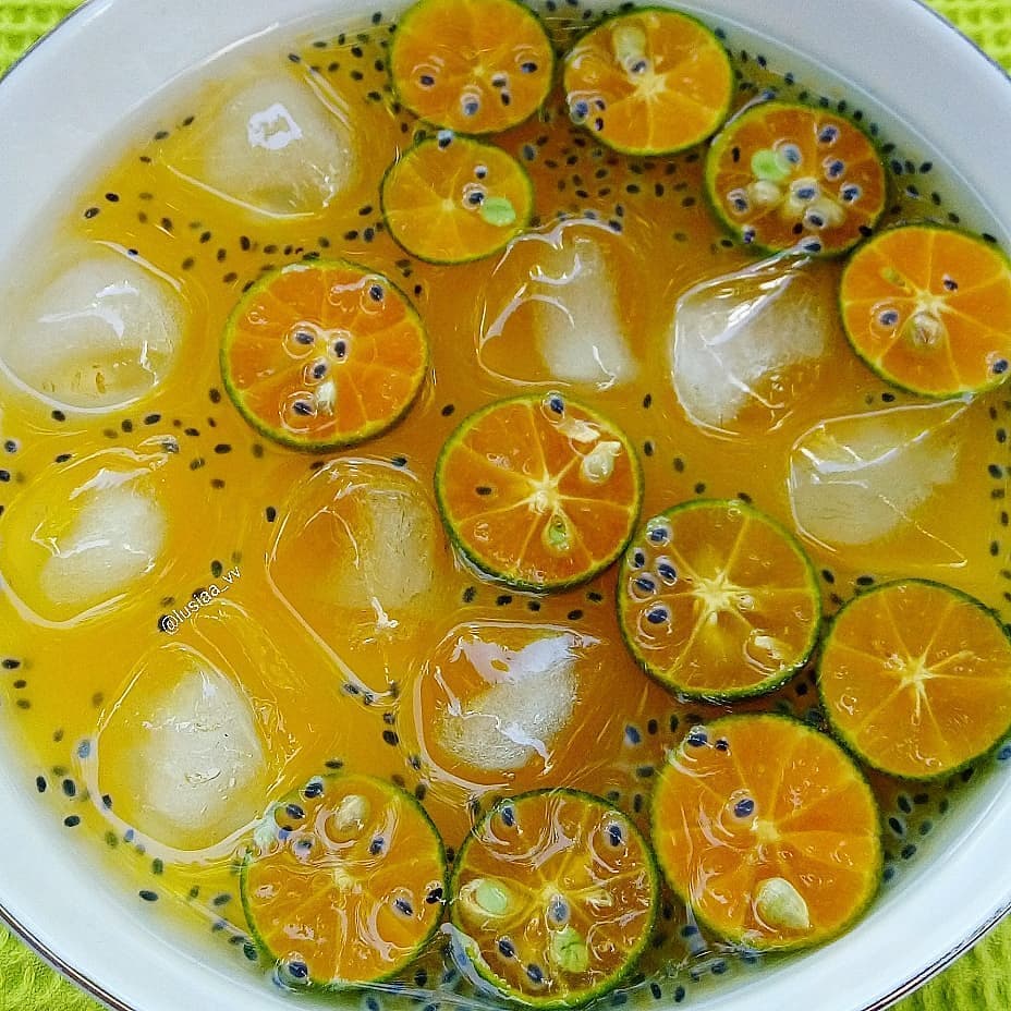 Resep minuman buka puasa berbahan jeruk © Instagram Resep minuman buka puasa berbahan jeruk © Instagram