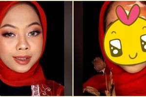 Viral aksi perempuan lukiskan kondisi Indonesia di awal 2021, pilu