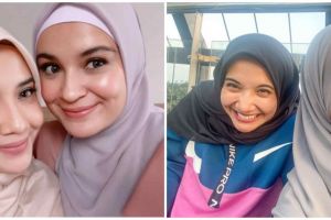 9 Beda gaya outfit Shireen dan Zaskia Sungkar, kakak-adik kece abis