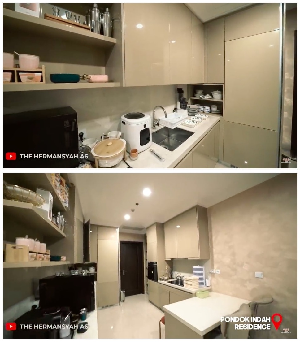 9 Potret apartemen Anang & Ashanty usai renovasi, bernuansa serba gold