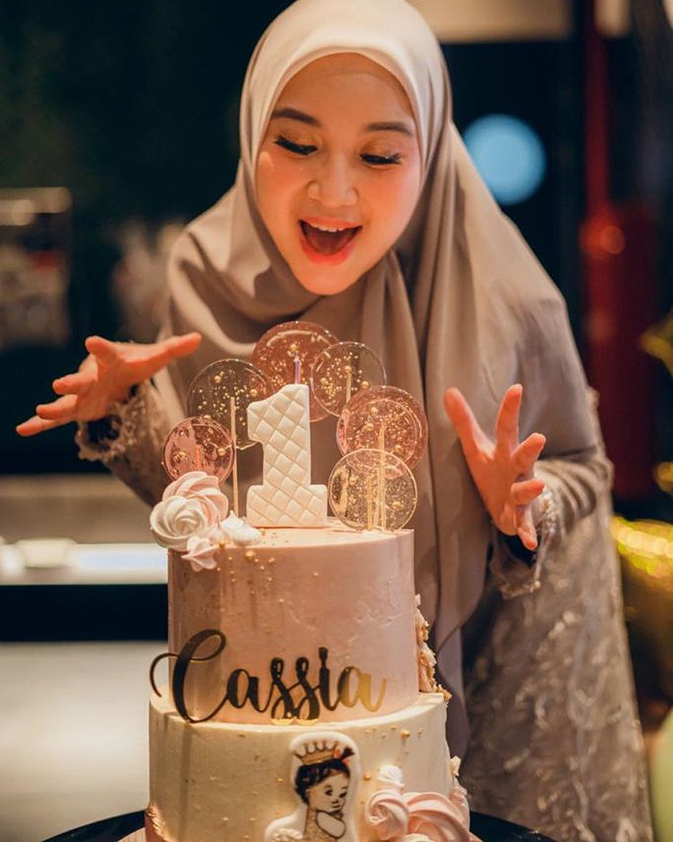 7 Momen Chacha Frederica rayakan ulang tahun anak, doanya menyentuh