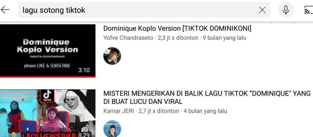 10 Keyword lucu cari lagu di YouTube ini nyelenehnya kebangetan