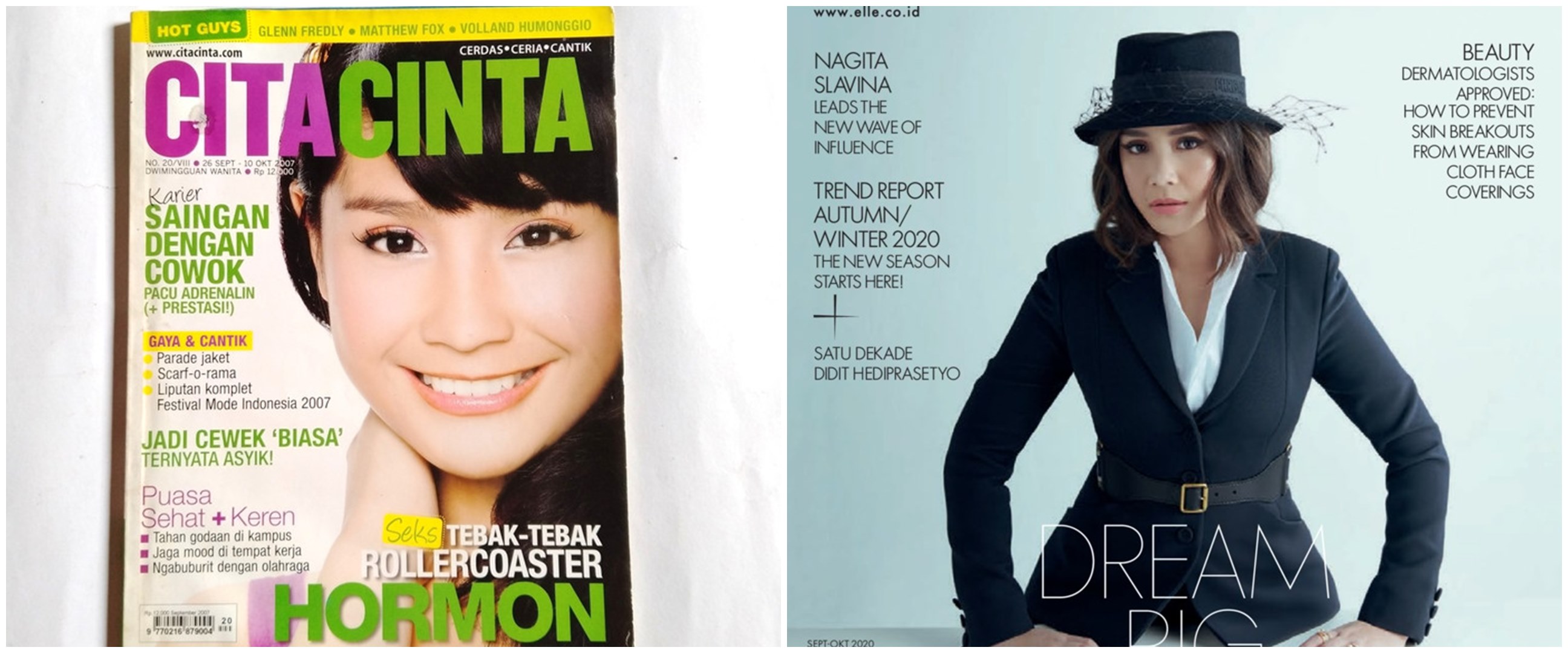 11 Pesona Nagita Slavina jadi cover majalah, ada yang masih remaja