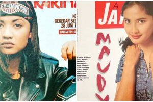 8 Beda gaya Cornelia Agatha dan Maudy Koesnaedi saat jadi cover girl