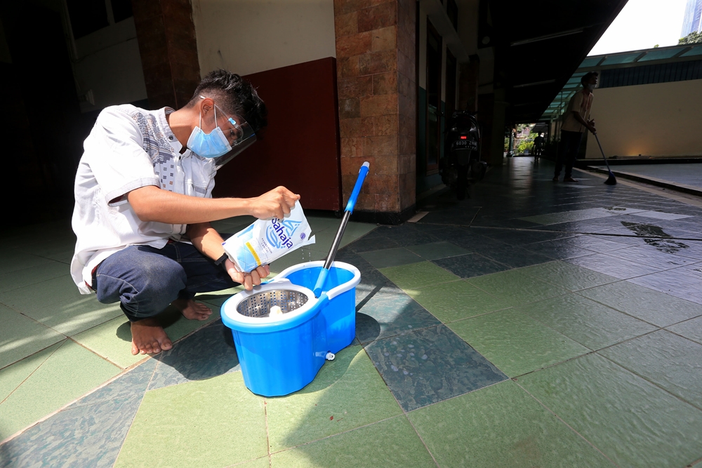 Gerakan ini targetkan 30 ribu masjid tetap higienis untuk beribadah