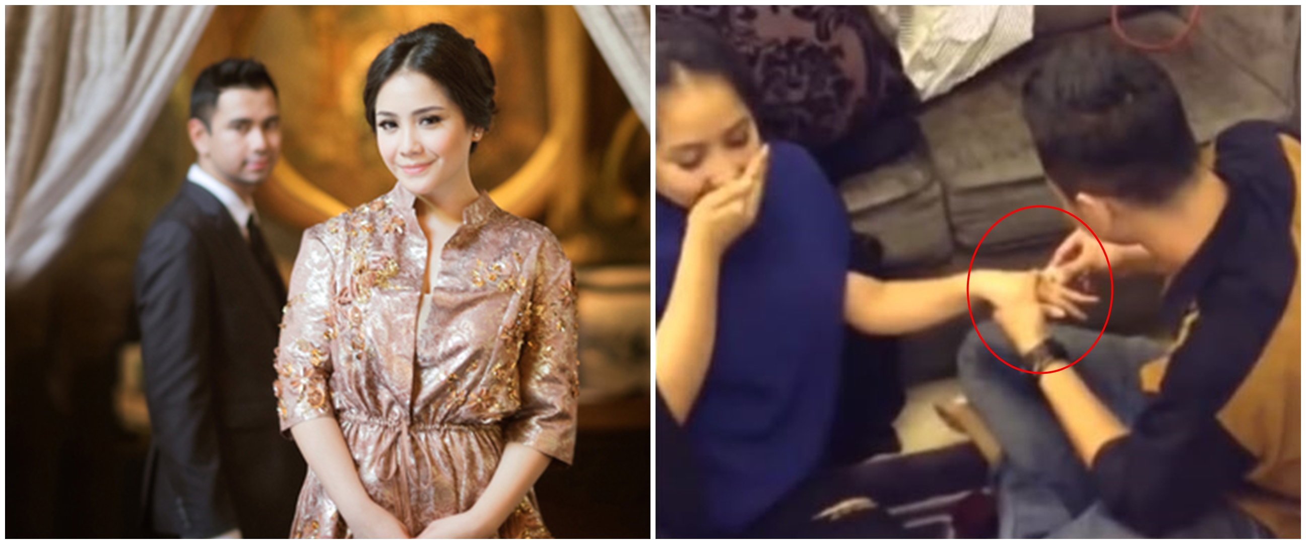 5 Potret lawas Raffi Ahmad melamar Nagita saat ulang tahun, romantis