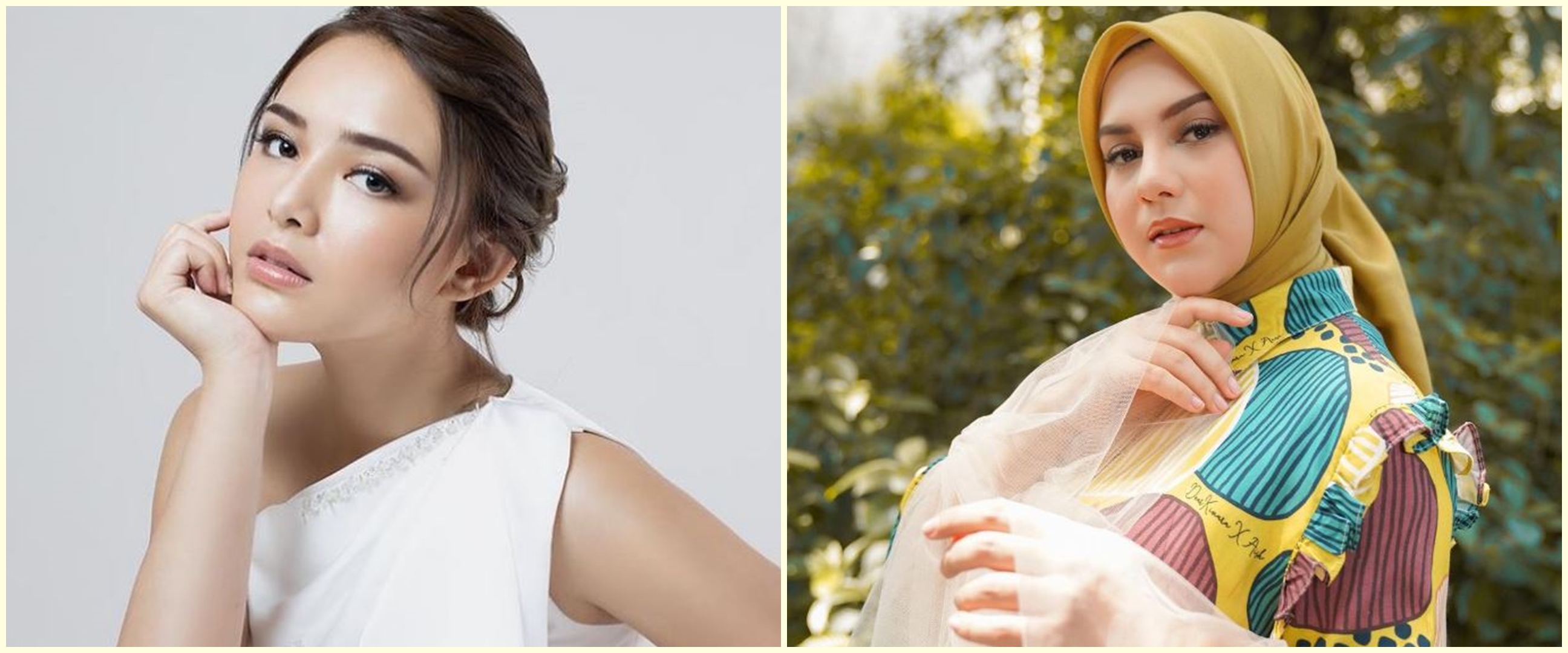 Potret masa kecil 10 pesinetron cantik dan ayah, Amanda Manopo gemesin