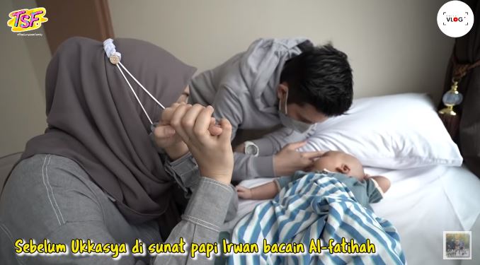 10 Momen anak Zaskia Sungkar disunat, bikin Irwansyah hampir menangis