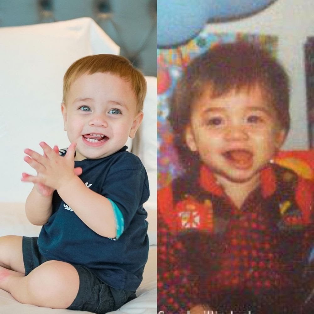 Potret masa kecil 8 seleb ganteng ini mirip banget dengan anaknya