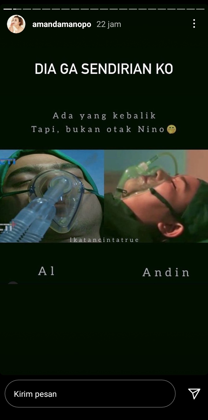 Adegan medis di Ikatan Cinta dikritik dokter, ini reaksi Amanda Manopo