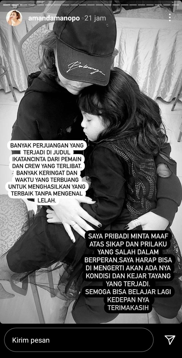 Adegan medis di Ikatan Cinta dikritik dokter, ini reaksi Amanda Manopo