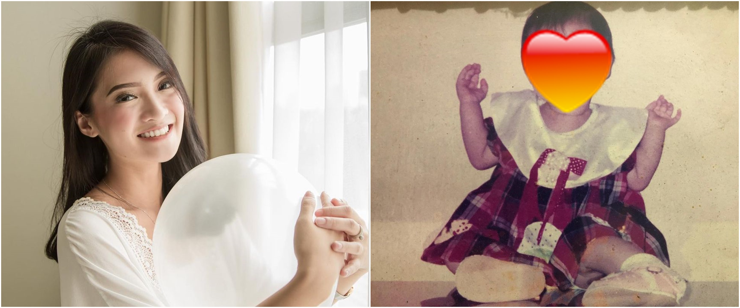10 Potret masa kecil Vinessa Inez, posenya bikin gemas